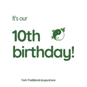 10th anniversary york traditional acupuncture